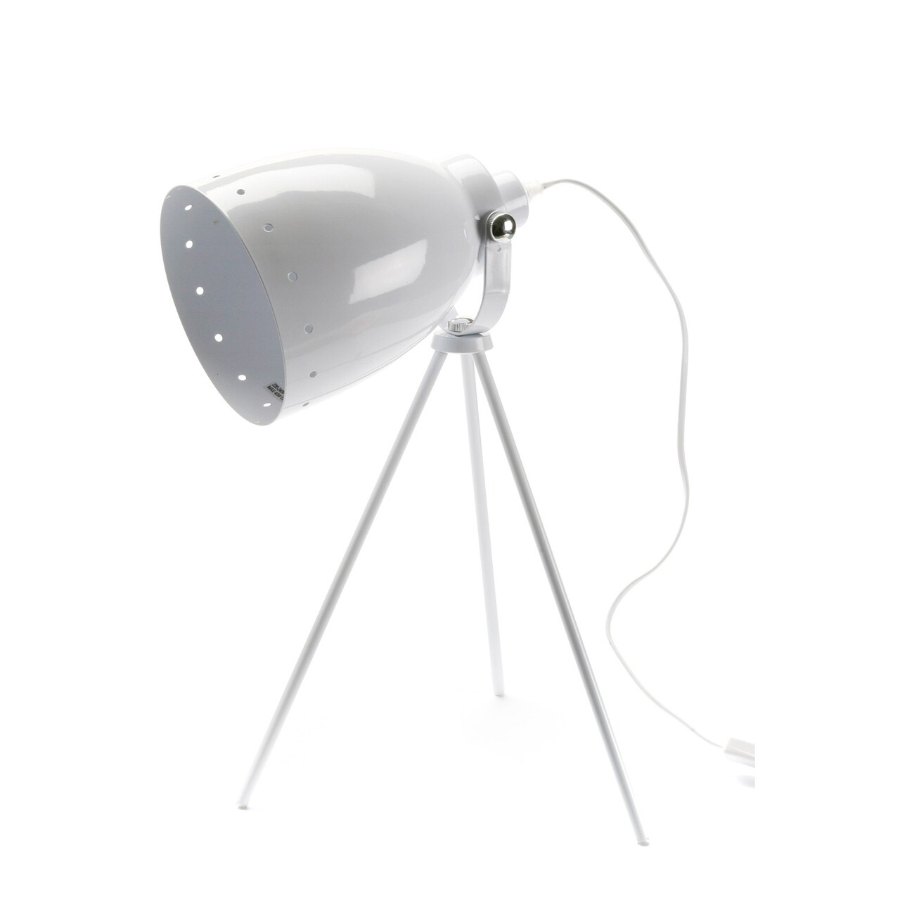 Lampa De Masa Spot, Versa, 27 X 27 X 49 Cm, Metal, Alb