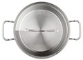 Oala cu capac, Tefal, Intuition, pentru inductie, 4.9 L, 24 cm Ø, inox