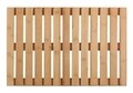 Covoras de baie, Wenko, Duckboard Indoor & Outdoor Bamboo, 40 x 60 cm, bambus, maro