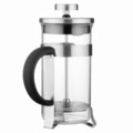 Presa franceza pentru cafea si ceai / cafetiera BergHOFF, Essentials Aroma, 350 ml, inox/sticla termorezistenta