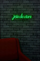 Decoratiune luminoasa LED, Joie de Vivre, Benzi flexibile de neon, DC 12 V, Verde