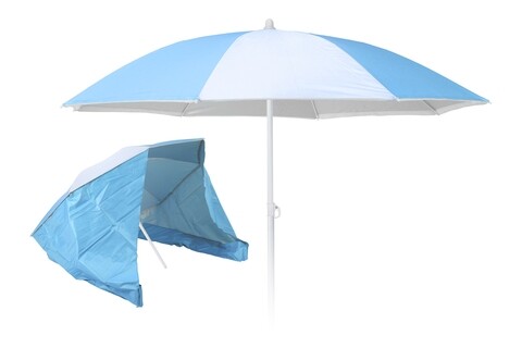 Umbrela pentru plaja/camping 2 in1 Blue