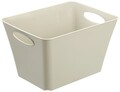 Cos depozitare Living, Rotho, 24 L, plastic, bej