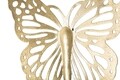 Set 4 decoratiuni de perete Butterflies, Mauro Ferretti, 35x29 cm, fier, auriu