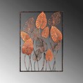 Decoratiune de perete, Atmi 3, Metal, Dimensiune: 70 x 50 cm, Multicolor