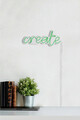 Decoratiune luminoasa LED, Create, Benzi flexibile de neon, DC 12 V, Verde