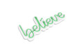 Decoratiune luminoasa LED, Believe, Benzi flexibile de neon, DC 12 V, Verde