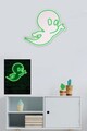 Decoratiune luminoasa LED, Casper The Friendly Ghost,  Benzi flexibile de neon, DC 12 V, Verde