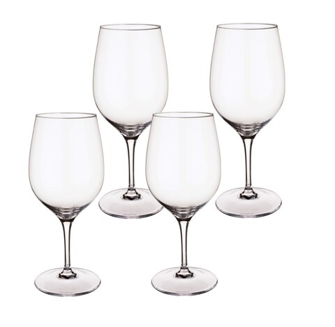 Poza Set 4 pahare de vin rosu, Villeroy & Boch, Entree, 475 ml, sticla cristal