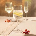 Set 4 pahare pentru vin Brilliant, Homla, 360 ml, sticla, transparent