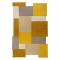 Covor Collage Ochre/Natural, Flair Rugs, 200x290 cm, lana, ocru