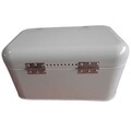 Cutie pentru paine Nordic, Ambition, 30x18.5x15.5 cm, inox, gri