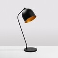 Lampa de masa, Sanika - 12277, Fulgor, 18 x 30 x 56 cm, 1 x E14, 40W, negru