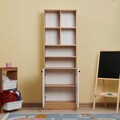 Corp biblioteca, Tuvalle, Tuvalle 043, 30x60x180 cm, PAL, Stejar safir / negru