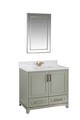 Set mobilier de baie (2 piese), Jussara, Ontario 36, Verde