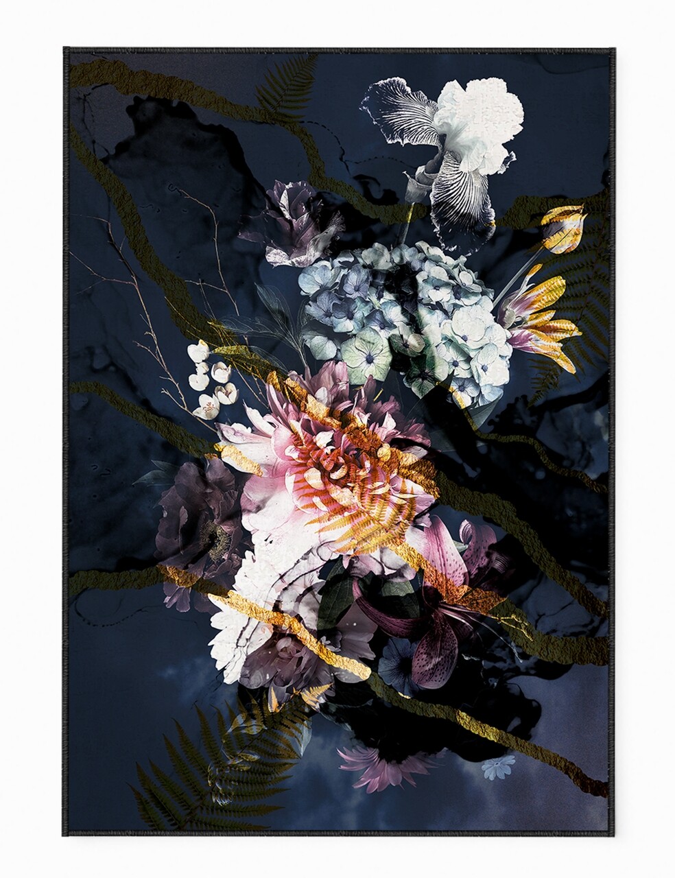 Covor Floris, Oyo Concept, 80x140 cm, poliester, multicolor
