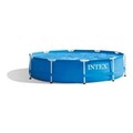 Piscina KIT Intex, 305x76 cm, 4485 L, PVC, albastru