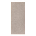 Covor antiderapant Vasagle Faux Jute, 80x200 cm, lavabil la masina, imitatie iuta, maro