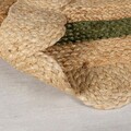 Covor Grace Natural/Green, Flair Rugs, 120x170 cm, iuta, natural/verde