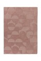 Covor Gigi Blush Pink, Flair Rugs, 120x170 cm, lana, roz pudra