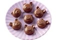 Forma de copt din silicon Pigs, Silikomart Easy Choco, 15 forme, 3.1 x 2.9 cm