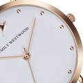 Ceas pentru dama, Emily Westwood, Classic Toned, inox, auriu/argintiu/alb