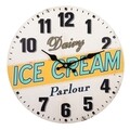 Ceas de perete Ice Cream, Creaciones Meng, 34 cm, MDF