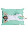 Fotoliu puf, Bean Bag, Ferndale Giant, 140 x 180 cm, poliester impermeabil, turcoaz