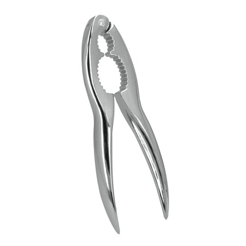 Cleste pentru spart nuci, Metaltex, 16 cm, metal cromat