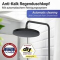 Cap de dus Clean, Wenko, 22.5 cm, ABS, negru