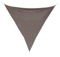 Parasolar triunghiular Sunshade, Bizzotto, 500 x 500 cm, poliester, grej