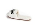 Papuci de casa dama Funky Steps, Mila White, marimea 37-38