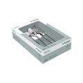 Set tacamuri 24 piese Antony Elegance, Tognana Porcellane, inox, argintiu