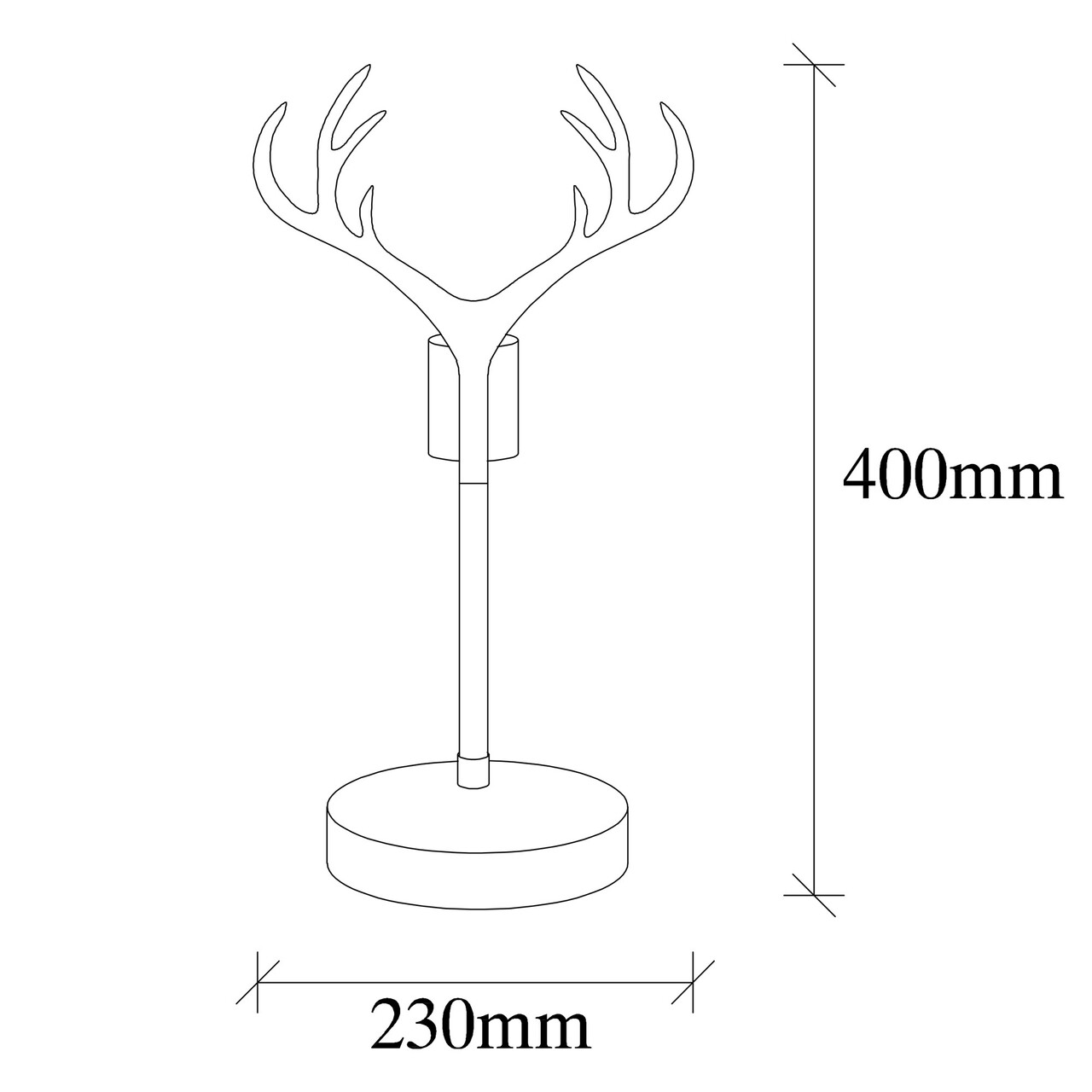 Lampa de masa, Nitid, Beami 1013, E27, 100 W, metal - 2 | YEO