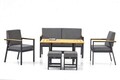 Set mobilier de gradina, Divona, Daisy, Antracit