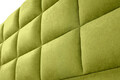 Pat matrimonial, Stockholm, Cubic E, 140x200 cm, saltea tip Pocket, topper memory, Verde