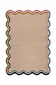 Covor Leo Scallop Border Multi, Flair Rugs, 120x170 cm, lana, multicolor