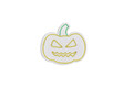 Decoratiune luminoasa LED, Pumpkin, Benzi flexibile de neon, DC 12 V, Galben verde