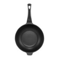 Tigaie Wok Enzo, Ambition, 28 cm, aluminiu, negru