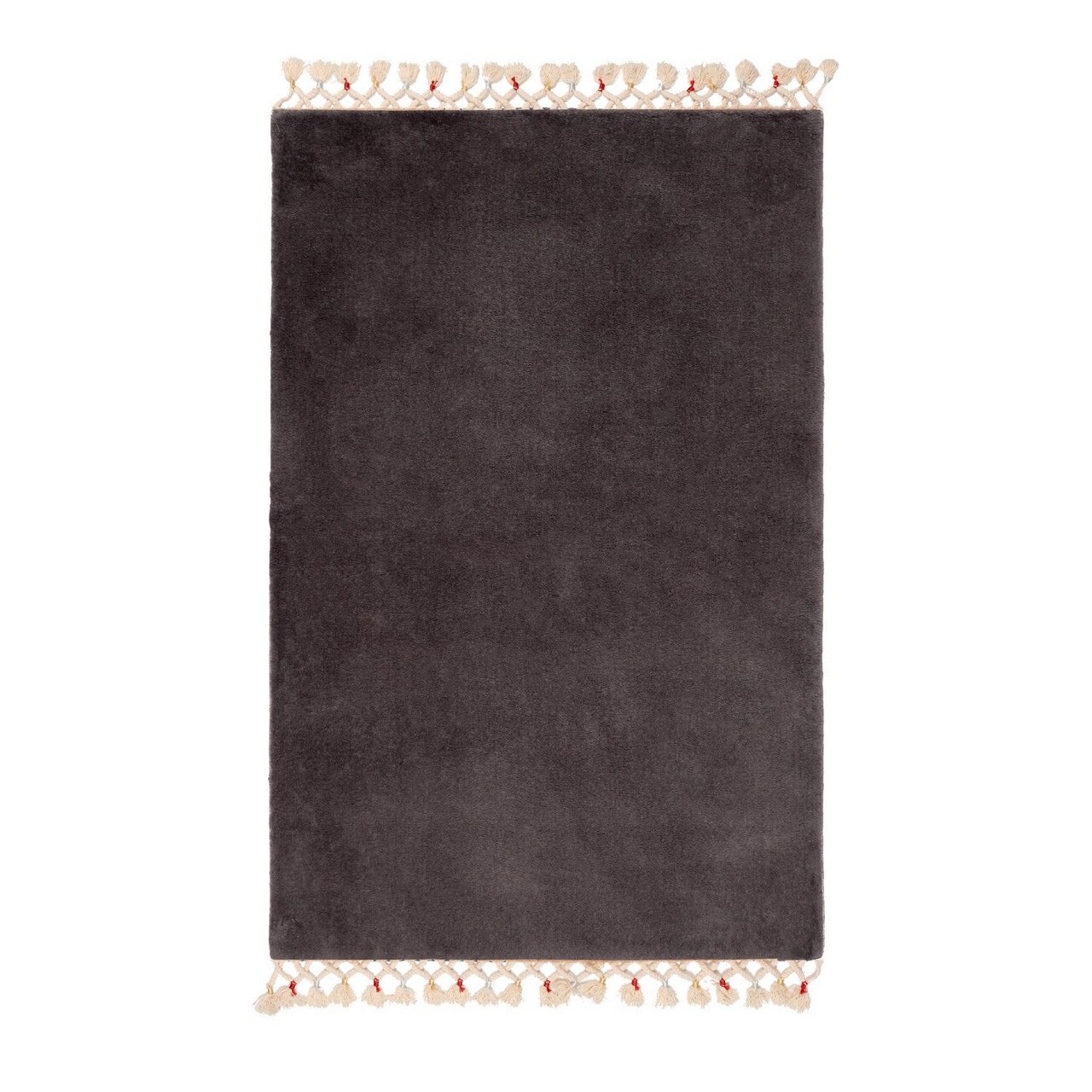 Covoras de baie, Alanur Home, 1604, 100x120 cm, Acril, Antracit - 1 | YEO