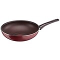 Tigaie wok, Tefal Pleasure, 28 cm Ø, aluminiu emailat