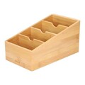 Organizator pentru bucatarie Bambou, Homla, 25x13 cm, bambus, natur