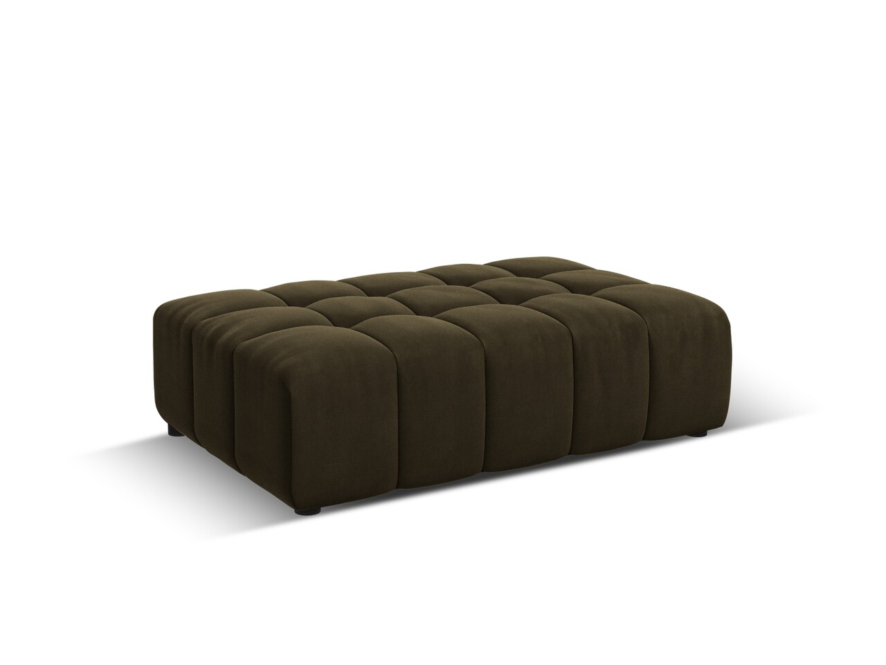 Taburet, Jennifer-51, Micadoni Home, 102x80x40 cm, catifea, verde - 1 | YEO