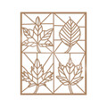 Decoratiune de perete, Foliage, Metal, Dimensiune: 40 x 50 cm, Cupru