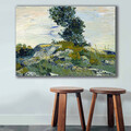 Tablou decorativ, 70100VANGOGH019, Canvas , Lemn, Multicolor