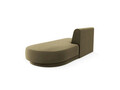 Modul canapea dreapta 2 locuri, Miley, Micadoni Home, BL, 158x85x74 cm, catifea, verde