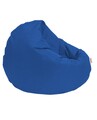 Fotoliu puf, Bean Bag, Ferndale, 100 cm, poliester impermeabil, albastru