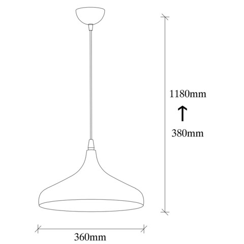 Lustra, Tattoo - 2643, Tatum, 36 x 36 x 118 cm, 1 x E27, 40W, aramiu antic