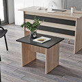 Set mobilier de birou, Locelso, VO16, Stejar / Negru