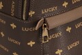 Rucsac, Lucky Bees, 338 Brown, piele ecologica, maro